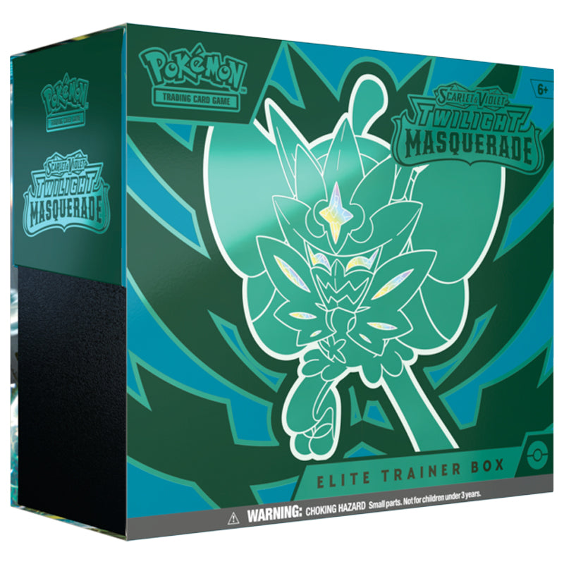 Pokémon - Scarlet & Violet Twilight Masquerade - Elite Trainer Box - Ingles & Español