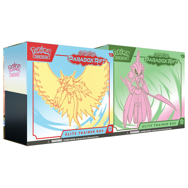Pokémon Elite Trainer Box – Scarlet & Violet Paradox Rift – Ingles & Español