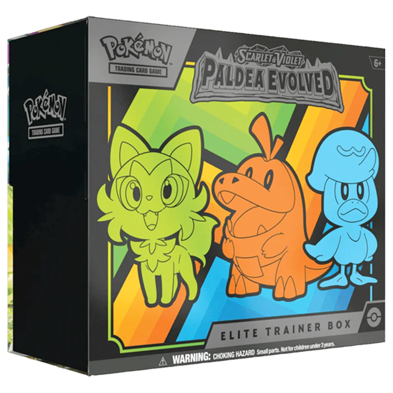 Pokémon Elite Trainer Box - Paldea Evolved - Ingles & Español