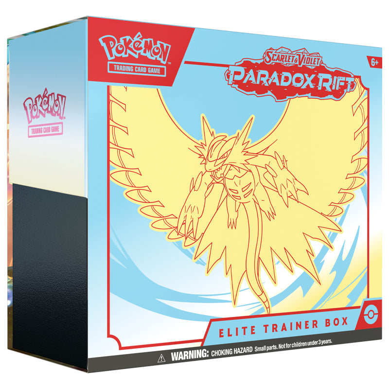 Pokémon Elite Trainer Box – Scarlet & Violet Paradox Rift – Ingles & Español