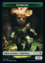 Saproling Token [Commander Legends: Battle for Baldur's Gate Tokens] 