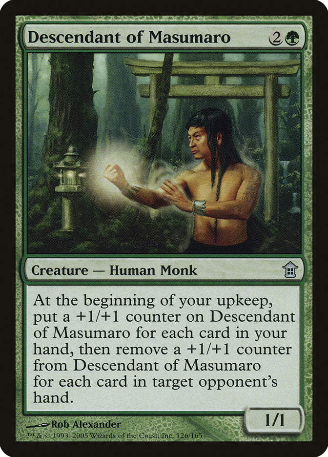 Descendant of Masumaro [Saviors of Kamigawa] 