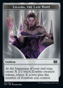 Liliana, the Last Hope Emblem // Spirit (002) Double-Sided Token [Double Masters 2022 Tokens]