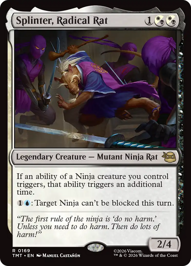 Splinter, Radical Rat [Teenage Mutant Ninja Turtles] - Español