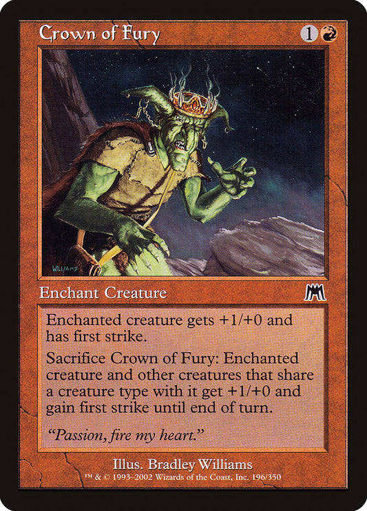 Crown of Fury [Onslaught] 