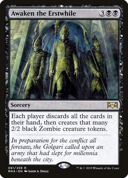 Awaken the Firstwhile [Ravnica Allegiance] 