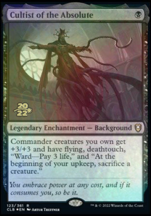 Cultist of the Absolute [Commander Legends: Battle for Baldur's Gate Prerelease Promos] 