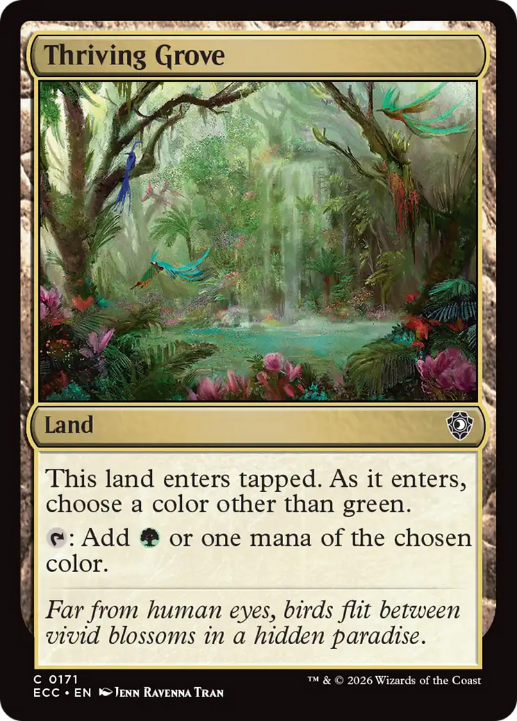 Thriving Grove [Lorwyn Eclipsed Commander]