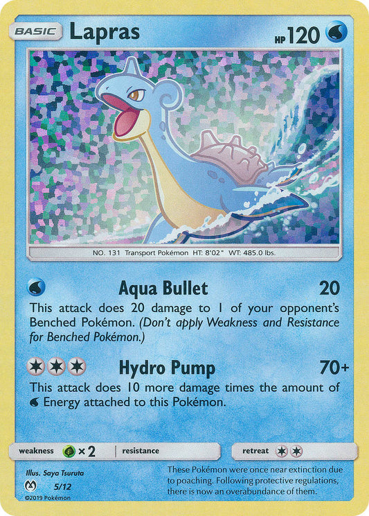 Lapras (5/12) [McDonald's Promos: 2019 Collection] - Español