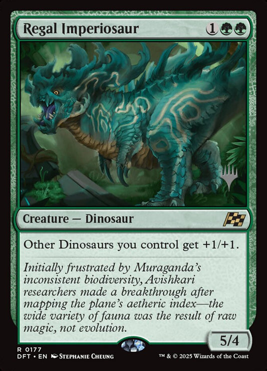 Regal Imperiosaur (Promo Pack) [Aetherdrift Promos]