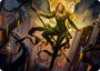 Sigarda, Champion of Light Art Card [Innistrad: Midnight Hunt Art Series]