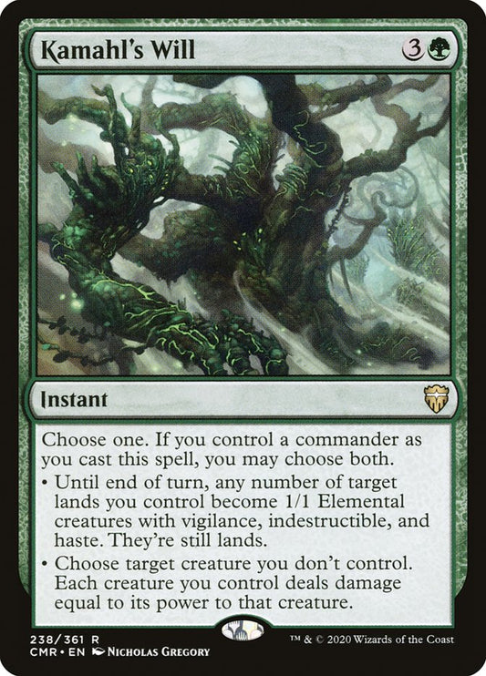 Kamahl's Will [Commander Legends] - Español