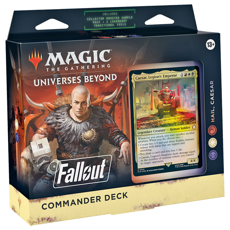 Mtg - Fallout Commander Decks - Promo 4 Decks