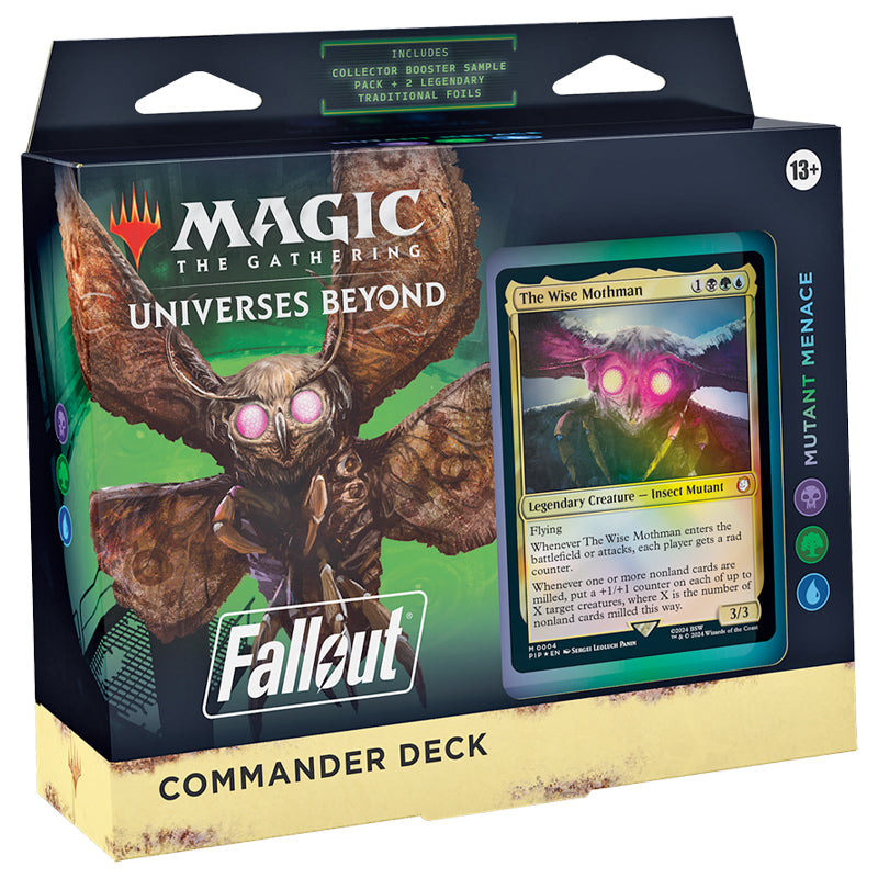 Mtg - Fallout Commander Decks - Promo 4 Decks