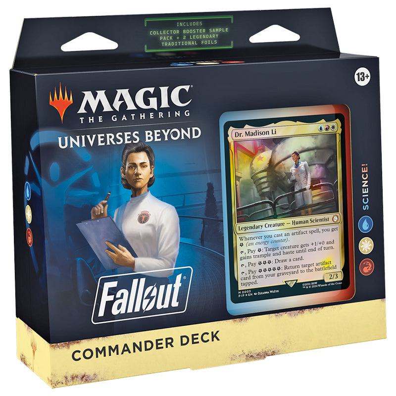 Mtg - Fallout Commander Decks - Promo 4 Decks