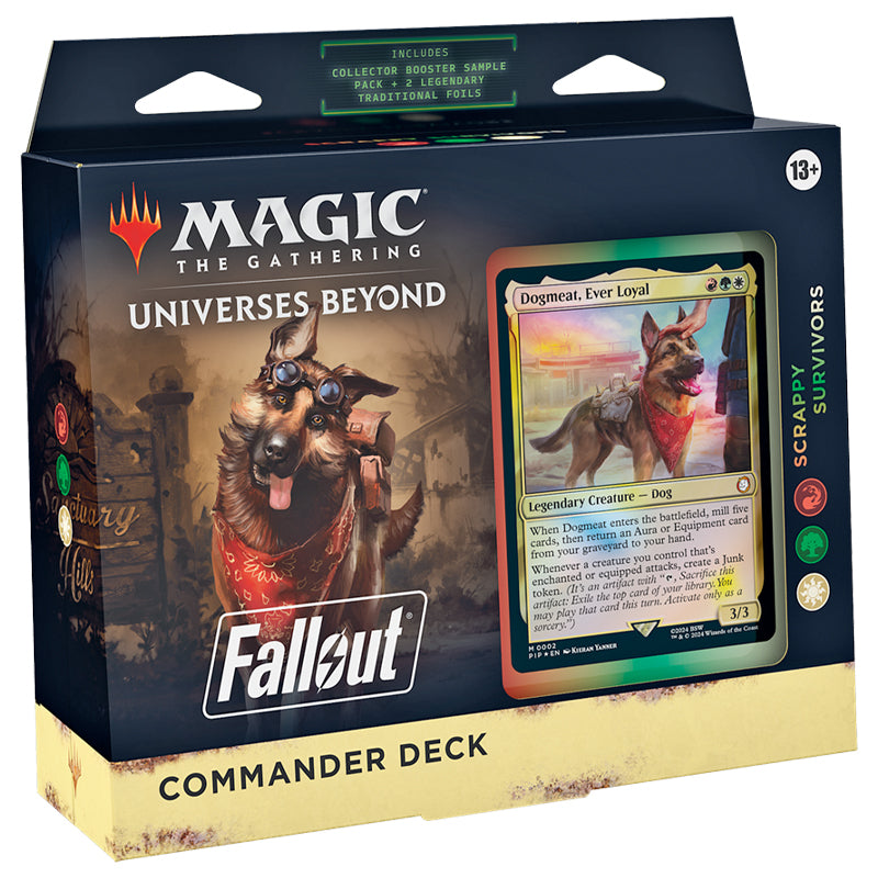 Mtg - Fallout Commander Decks - Promo 4 Decks
