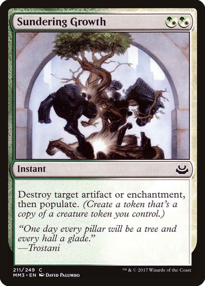 Sundering Growth [Modern Masters 2017] 