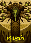 Inquisition of Kozilek Art Card (Gold-Stamped Signature) [Strixhaven: School of Mages Art Series]