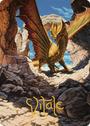 Ancient Brass Dragon Art Card (02) (Gold-Stamped Signature) [Commander Legends: Battle for Baldur's Gate Art Series]