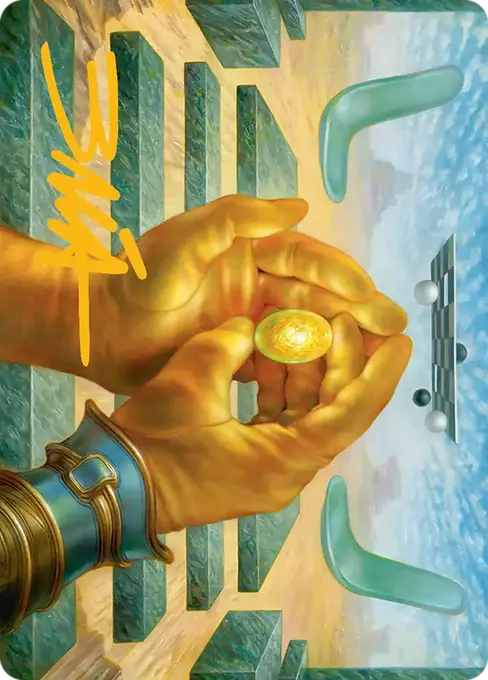 The Mind Stone Art Card [Marvel Super Heroes Art Series]