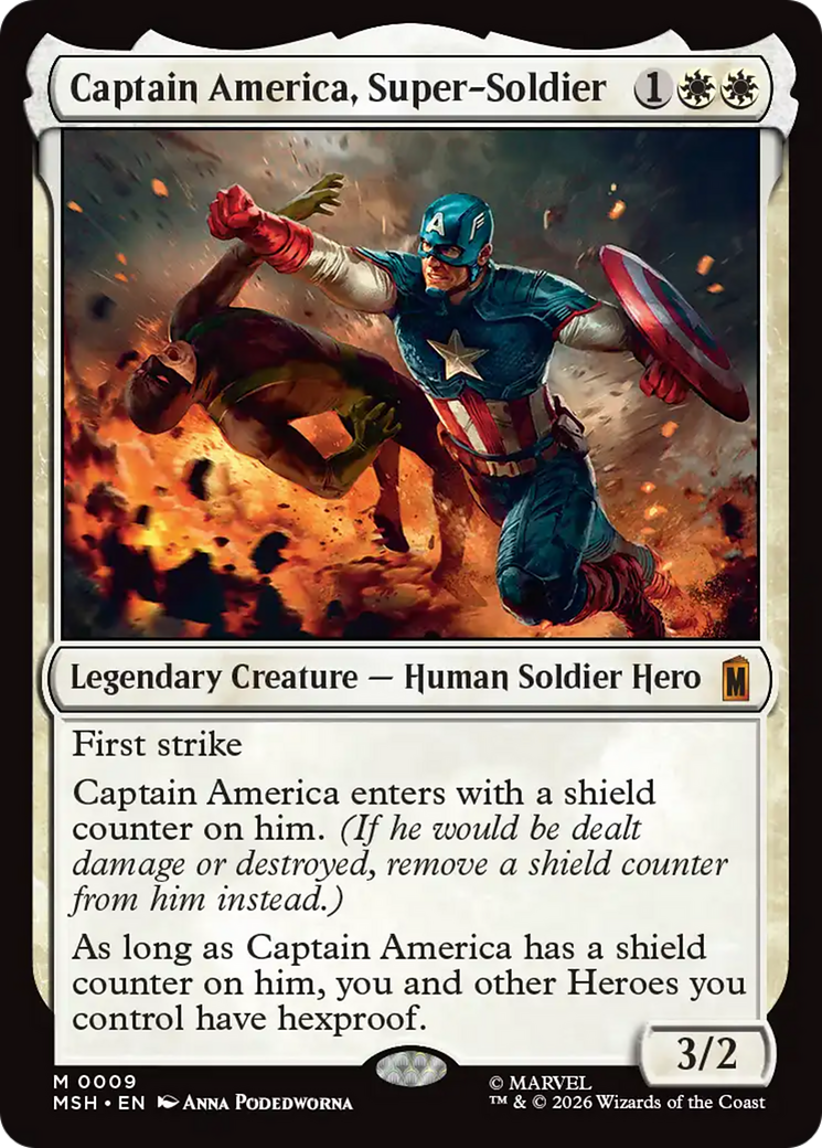 Captain America, Super-Soldier [Marvel Super Heroes]