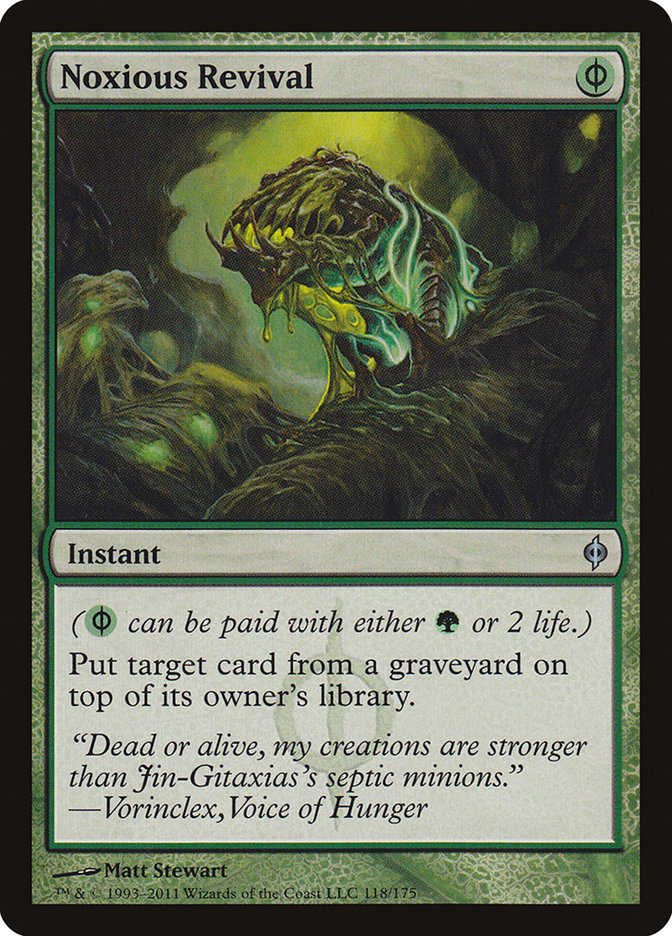 Noxious Revival [New Phyrexia] - Español