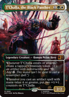 T'Challa, the Black Panther (Borderless) (Surge Foil) [Marvel Super Heroes Commander]