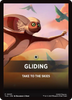 Gliding Theme Card [Avatar: The Last Airbender Tokens]