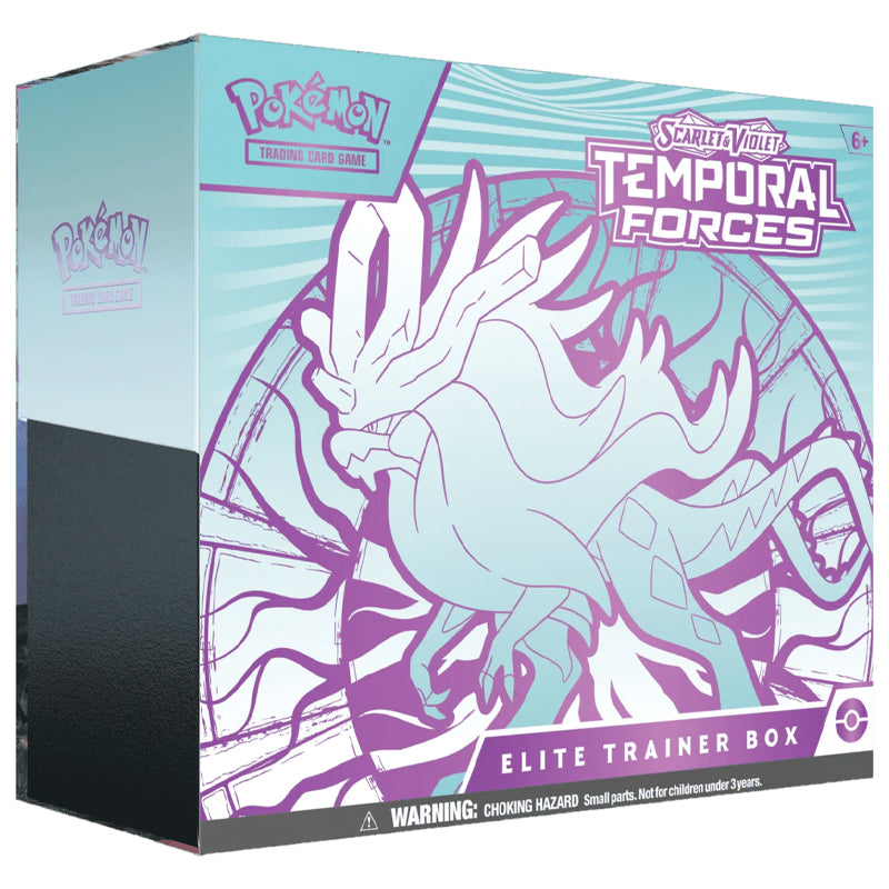 Pokémon Elite Trainer Box - Scarlet & Violet Temporal Forces - Ingles