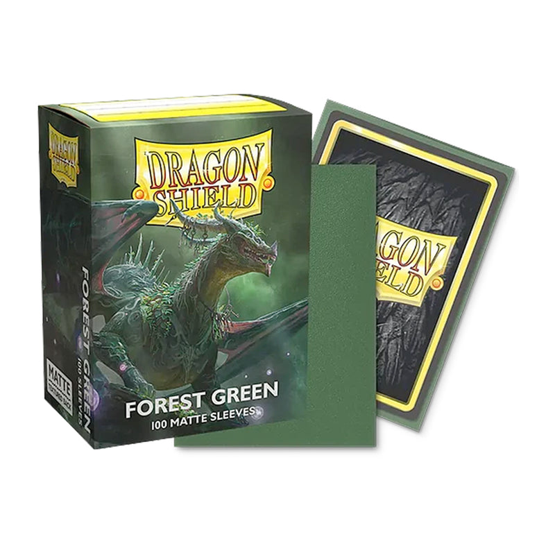Dragon Shield - Forest Green - Matte Standard