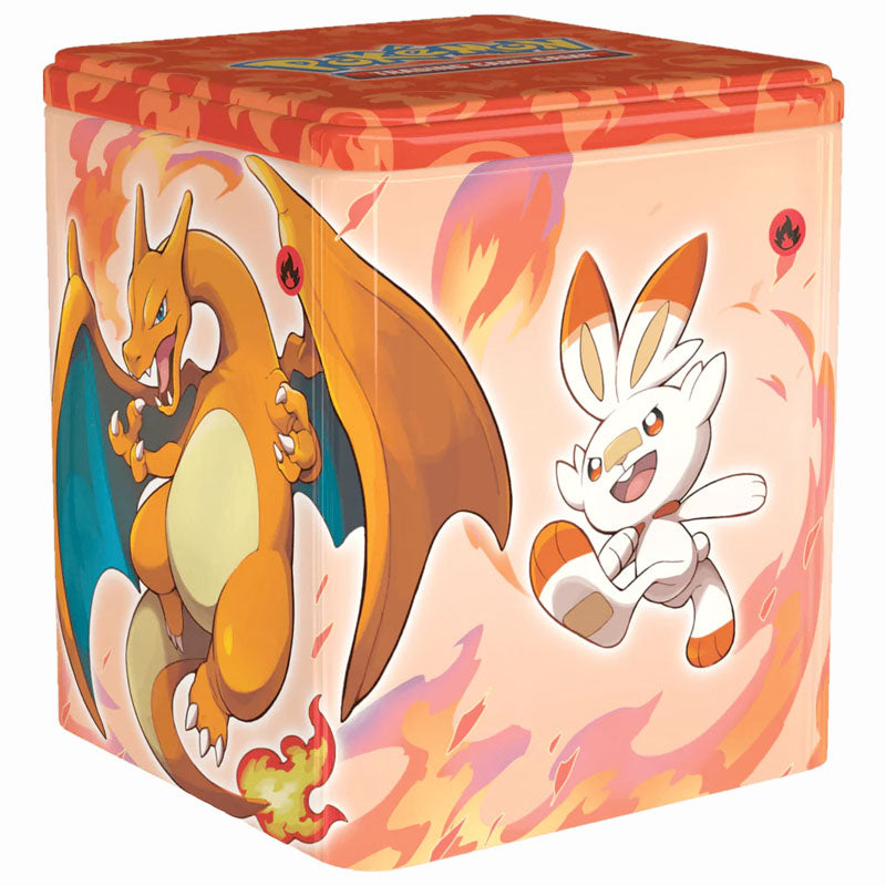 Pokémon Stacking Tin Fire - Ingles