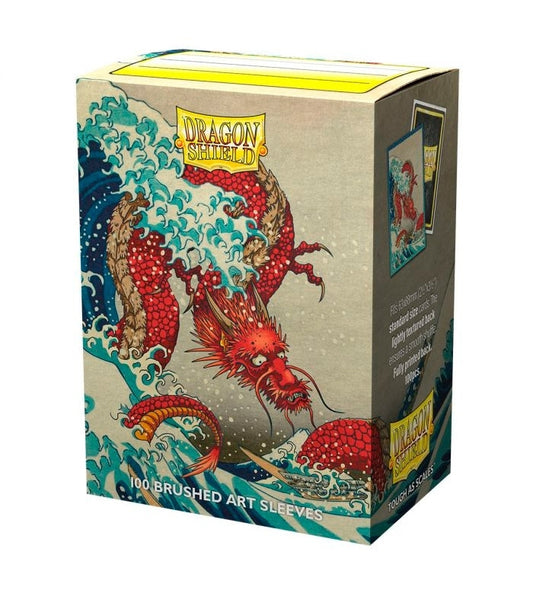 DRAGONSHIELD BRUSHED The Great Wave