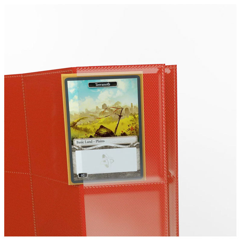 Game Genic 18-Pocket Pages Side-Loading Red