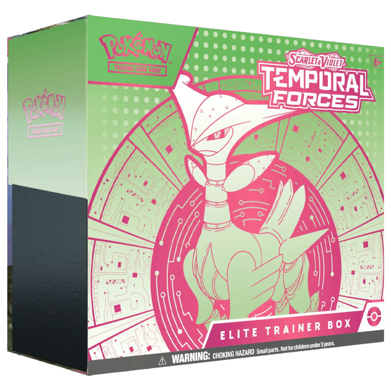 Pokémon Elite Trainer Box - Scarlet & Violet Temporal Forces - Ingles