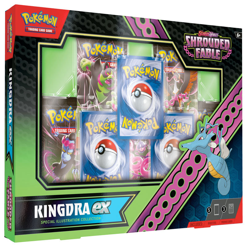 Pokémon - Scarlet & Violet - Shrouded Fable - Kingdra ex/Greninja ex Special Illustration Collection - Ingles