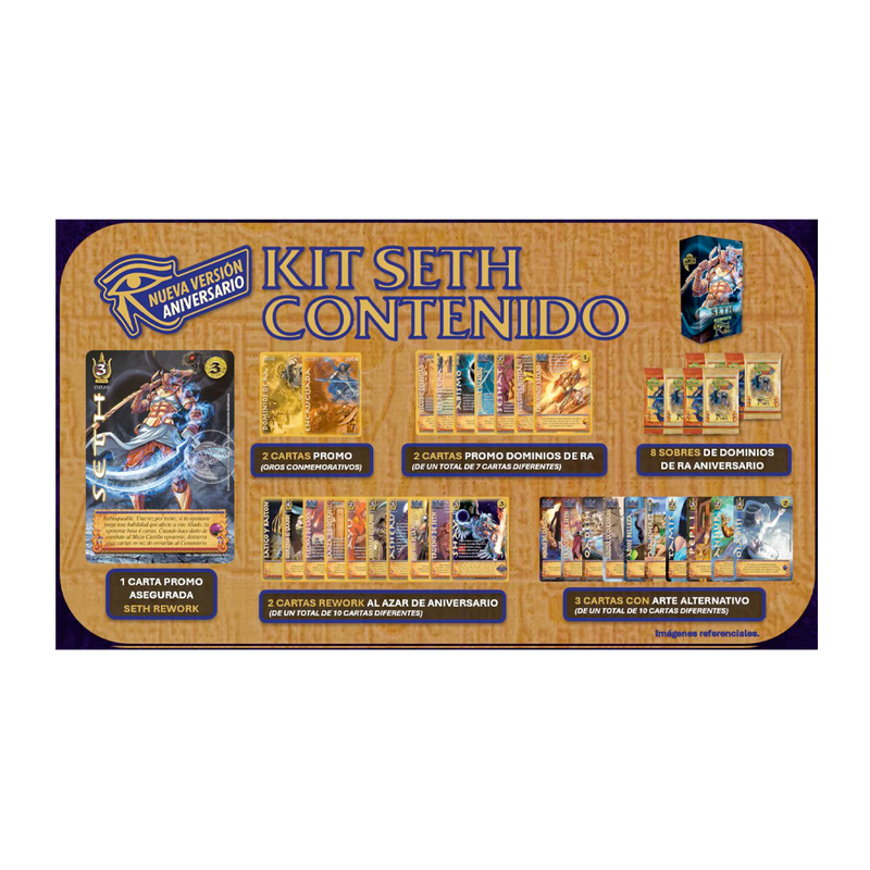 Mitos y Leyendas - Dominios De Ra Aniversario - Kits De Batalla - Seth & Osiris