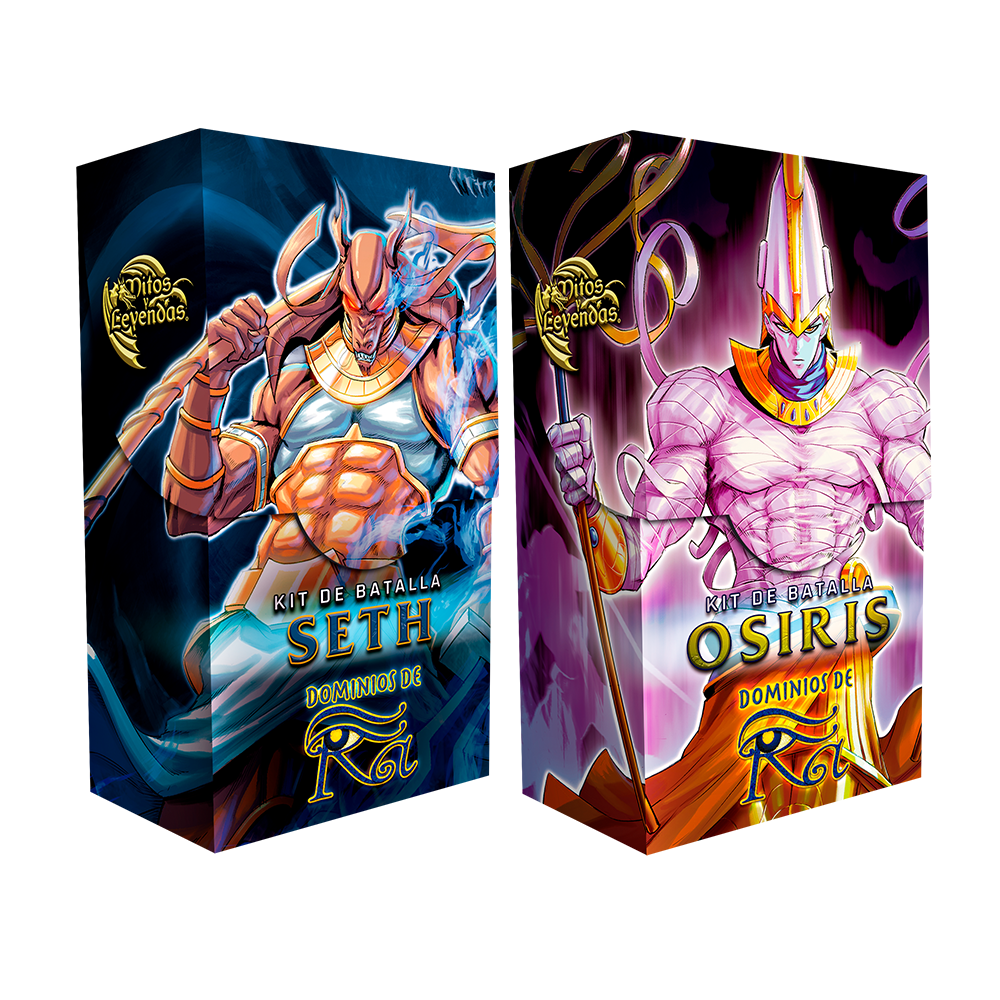 Mitos y Leyendas - Dominios De Ra Aniversario - Kits De Batalla - Seth & Osiris