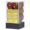 DADOS CHESSEX SPECKLED MERCURY D6 16MM 