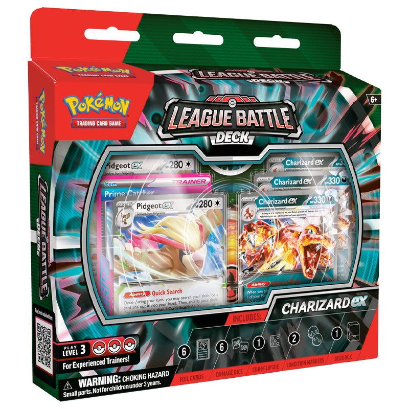 Pokémon - Charizard ex League Battle Deck - Inlges & Español