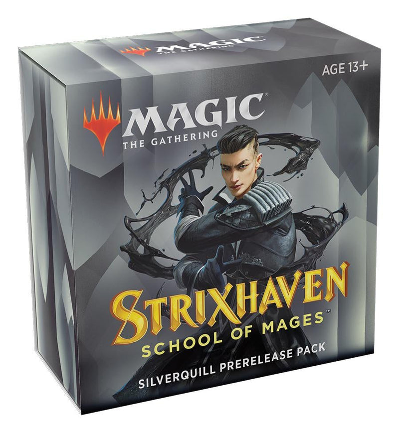 PACK DE PRERELEASE AT HOME STRIXHAVEN SILVERQUILL SIN SOBRES ETXRAS