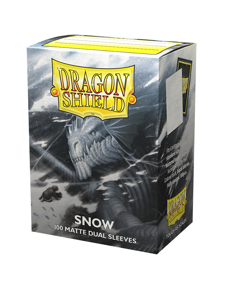 DRAGONSHIELD MATTE DUAL SNOW