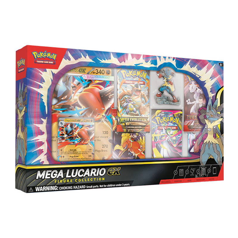 Pokémon - Mega Lucario ex Figure Collection - Ingles