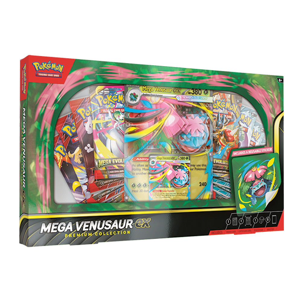 Pokémon - Mega Venusaur ex Premium Collection - Ingles