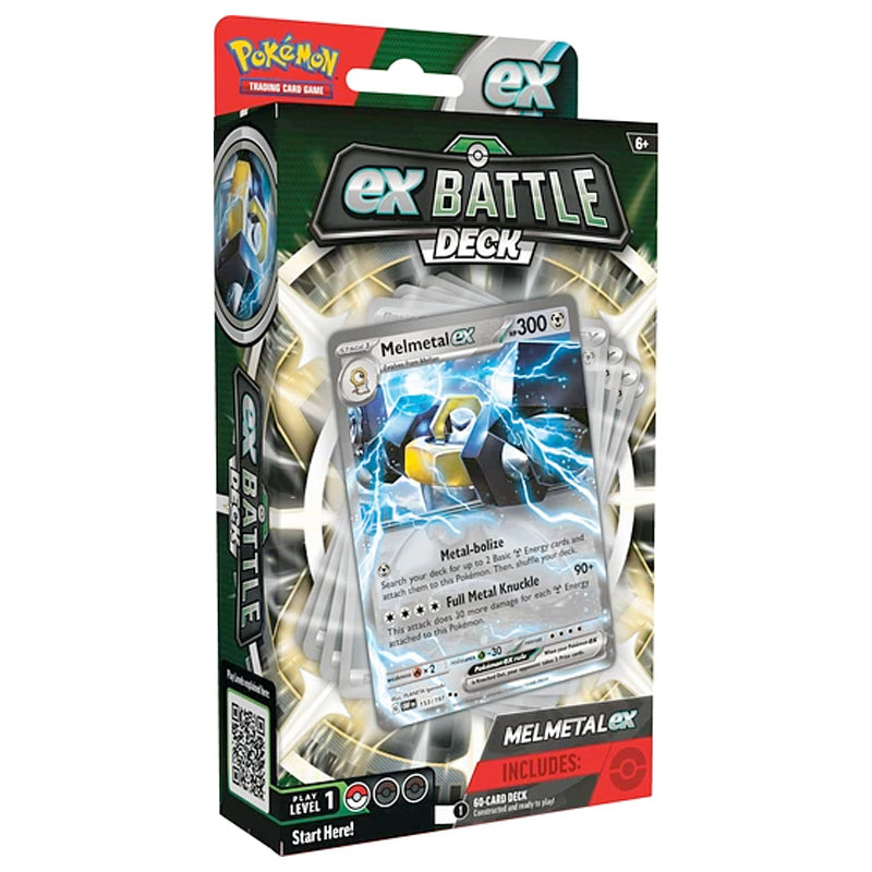 Pokémon - Melmetal / Houndoom ex Battle Deck - Ingles & Español