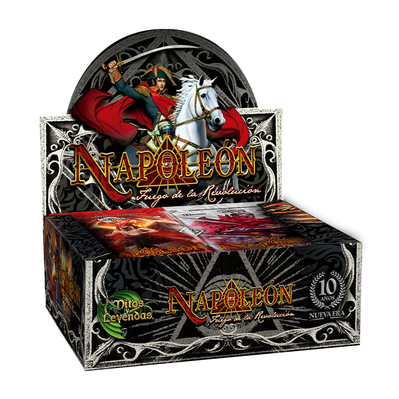 Mitos y Leyendas Display De Sobres – Napoleón, Fuego de la Revolución
