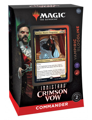 MTG COMMANDER DECK CRIMSON VOW VAMPIRIC BLOODLINE