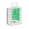 OAKIE DOAKIE DICE DADOS D6 12 MM TRANSLUCENT - GREEN (36)