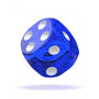 OAKIE DOAKIE DICE DADOS D6 12 MM TRANSLUCENT - BLUE (36)