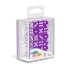OAKIE DOAKIE DICE DADOS D6 12 MM SPECKLED - PÚRPURA (36)