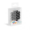 OAKIE DOAKIE DICE DICE D6 12 MM MÁRMOL / GEMIDICE POSITIVO Y NEGATIVO - NEGRO